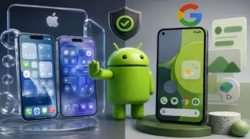 جوجل تنفي محاكاة تصميم iOS الجديد في أندرويد